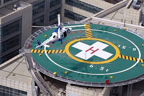 樓頂變機場，北京北部醫(yī)療中心首個樓頂停機坪建在這家醫(yī)院